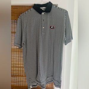 Peter Millar UGA Sea Island Short Sleeve Polo Shirt